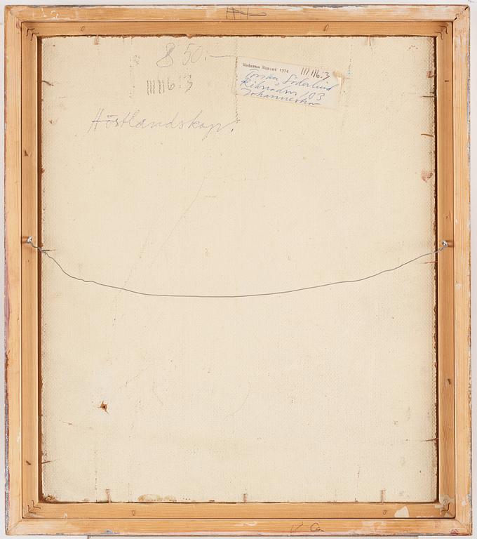 Torsten Renqvist, "Höstlandskap".