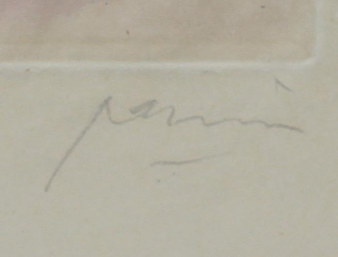 JULES PASCIN, etsningar, 2 st, sign.