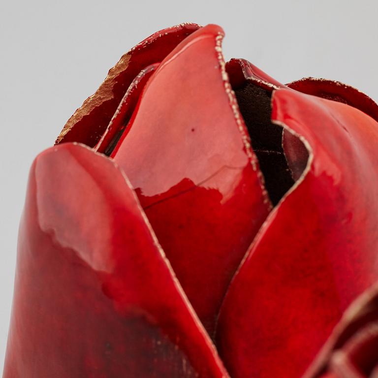 KJELL JANSON, a stoneware sculpture, signed Kjell Janson Mora.