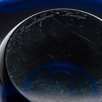 SKÅL, glas, Jaakko Niemi, märkt Nuutajärvi Notsjö, ej signerad.