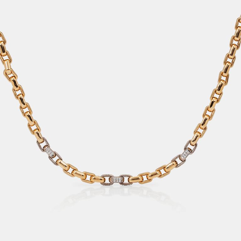COLLIER med briljantslipade diamanter 2.70ct.