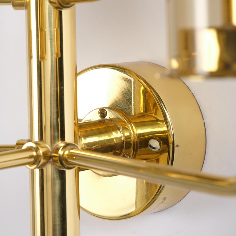 Hans-Agne Jakobsson, a wall sconce, "Sonata", model "V169-5", Hans-Agne Jakobsson AB, Markaryd, 1960s-70s.