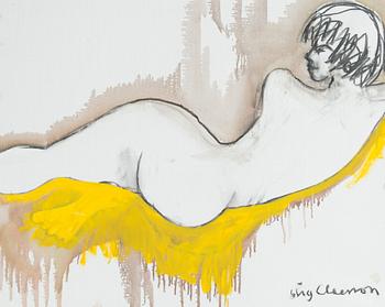 Stig (Slas) Claesson, Reclining Nude.