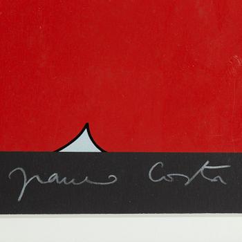 Franco Costa, färserigrafi, signerad XLIV/C.