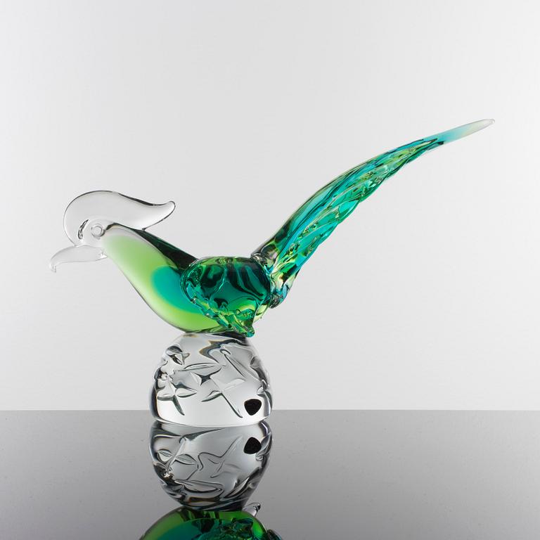 SKULPTUR, glas, FM Konstglas, Ronneby, 1900-talets andra hälft.