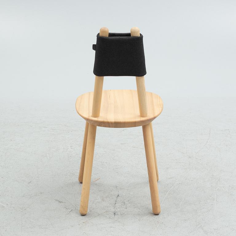 Stolar, 6 st, "The Naive Wooden Chair ", Emko.