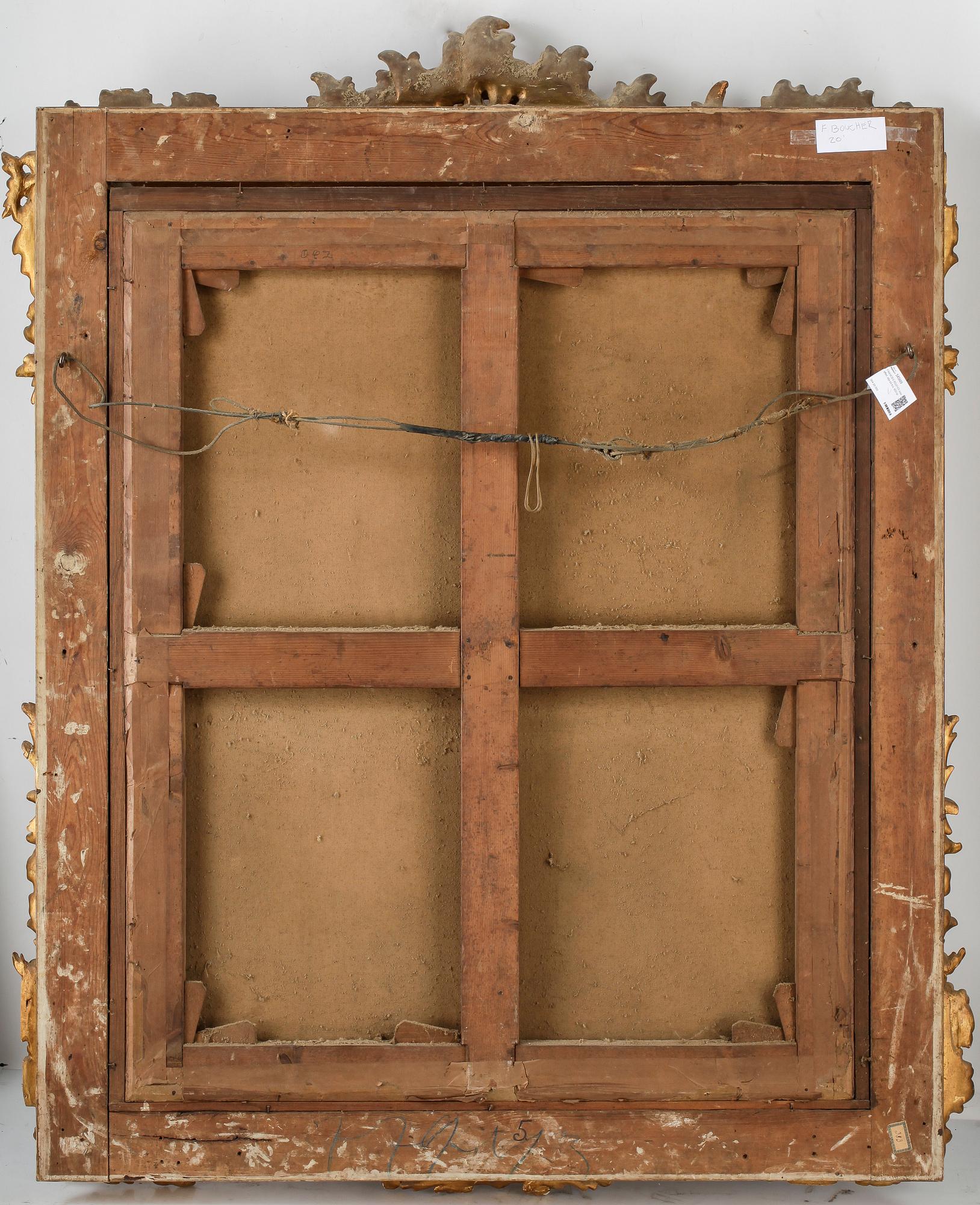 FRANCOIS BOUCHER, kopia efter, olja på duk, 1800-tal.