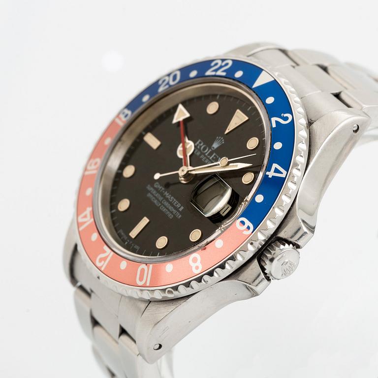 Rolex, GMT-Master II, "Fat Lady", "No Date Dial", ca 1984.