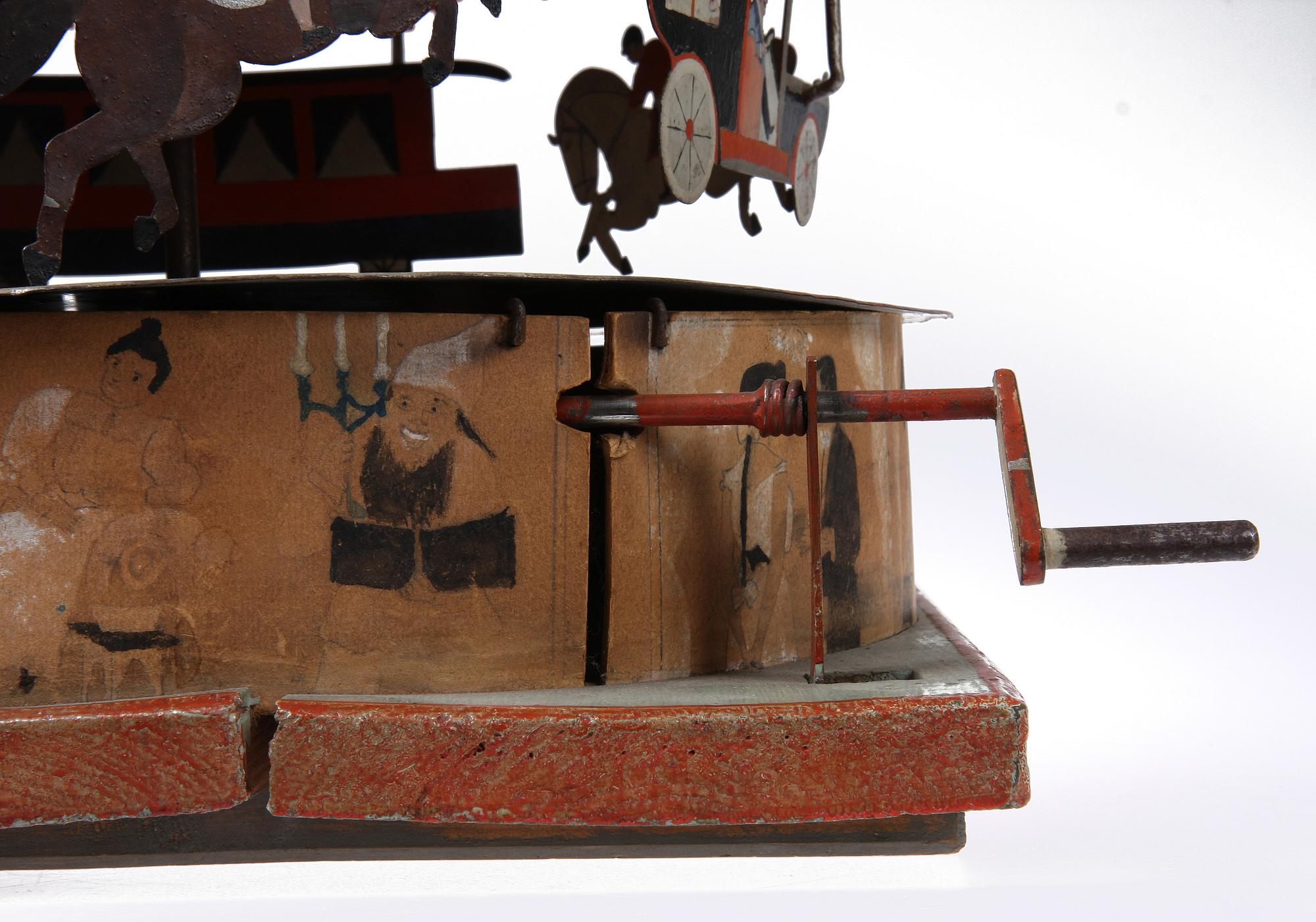 KARUSELL, omkring sekelskiftet 1800/1900.