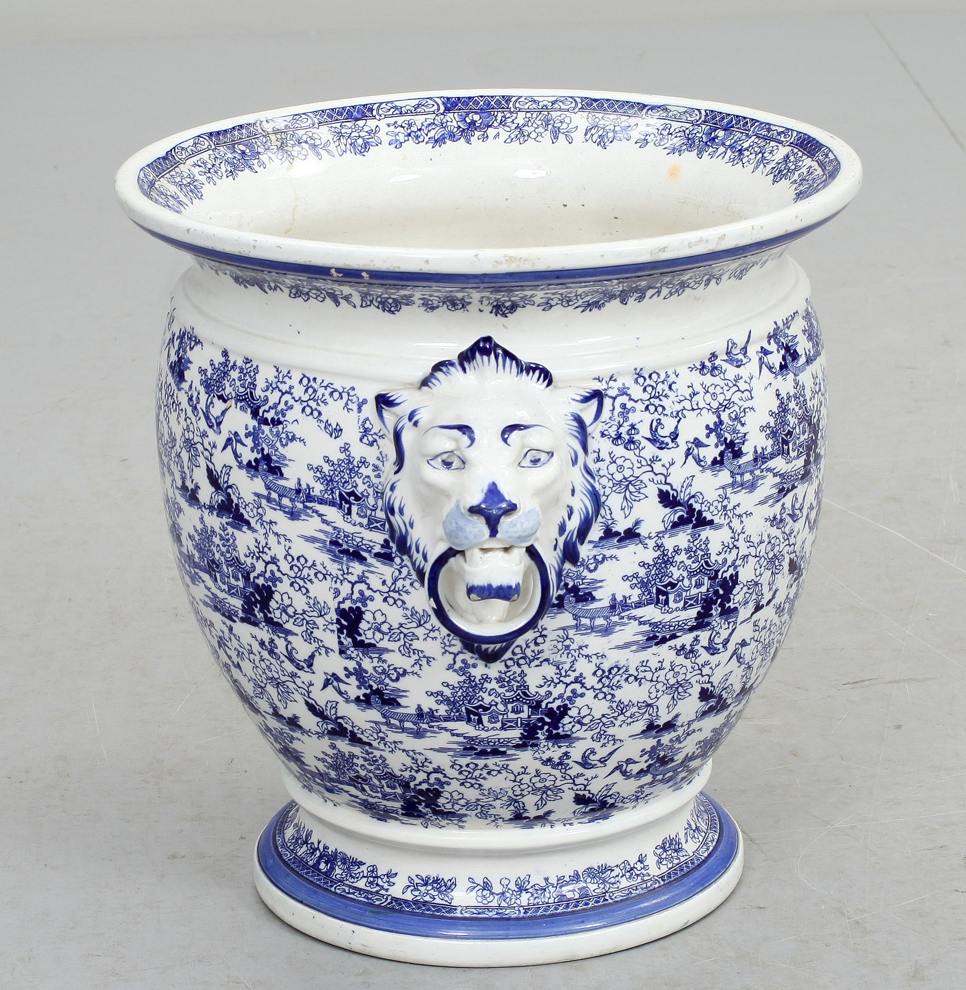 YTTERFODER, flintgods, Gustavsberg 1900-talets början.