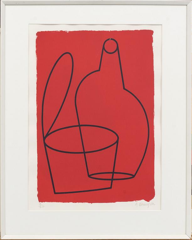 ANDERS WENNGREN, a signed and numbered lithograph.