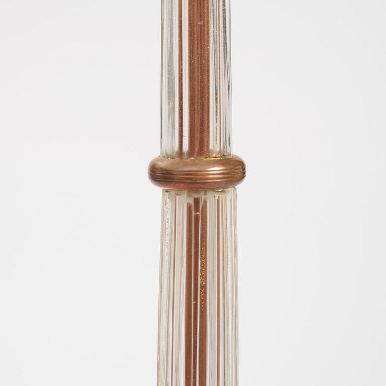 Tomaso Buzzi, a floor lamp, Murano, Italy 1930s.