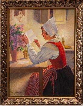 Emil Lindgren, The letter.