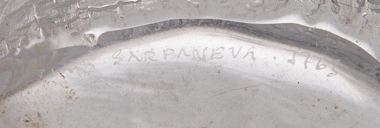 TIMO SARPANEVA, VAS, glas, Finlandia-serien, signerad Timo Sarpaneva -3350 och -3763.