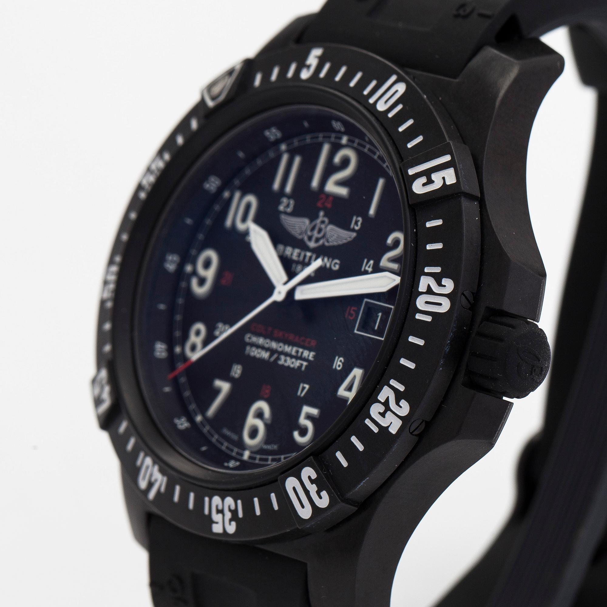 Breitling, Colt Skyracer, wristwatch, 45 mm.