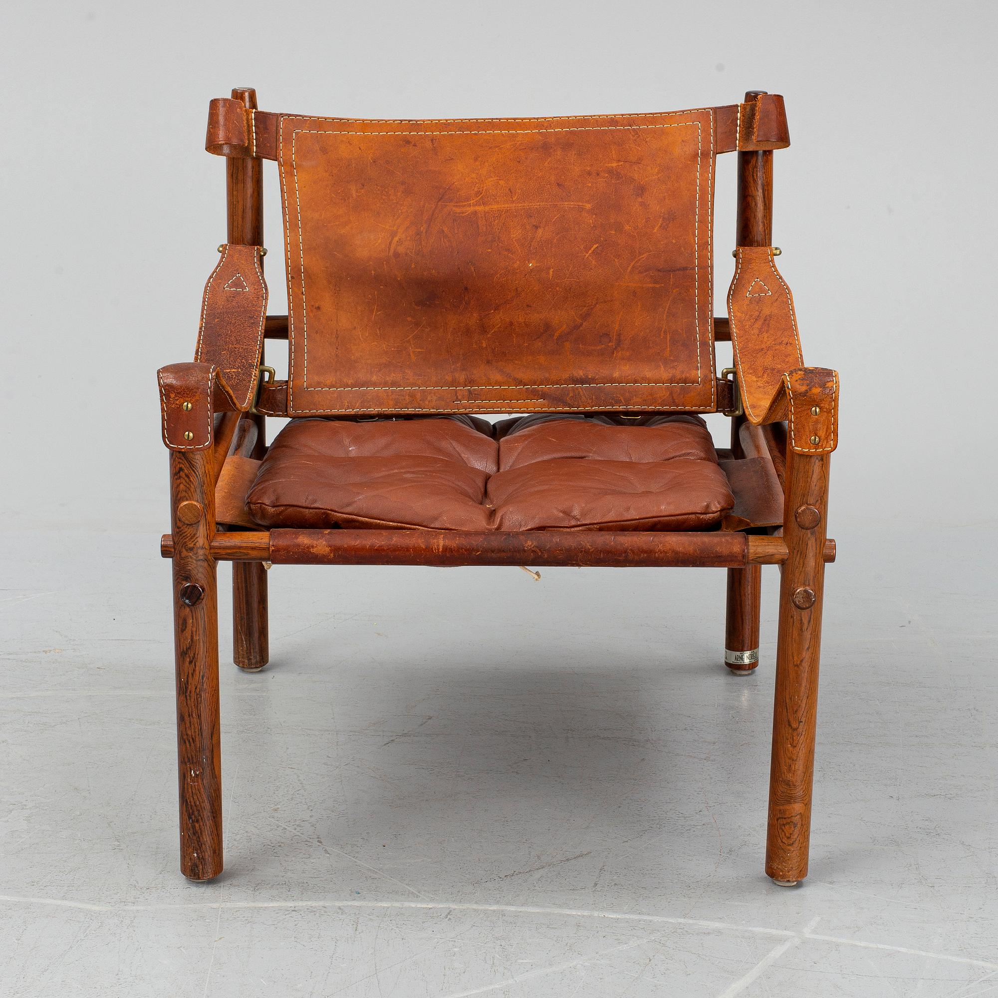 ARNE NORELL, a rosewood 'Sirocco' easy chair from Norell Möbel.