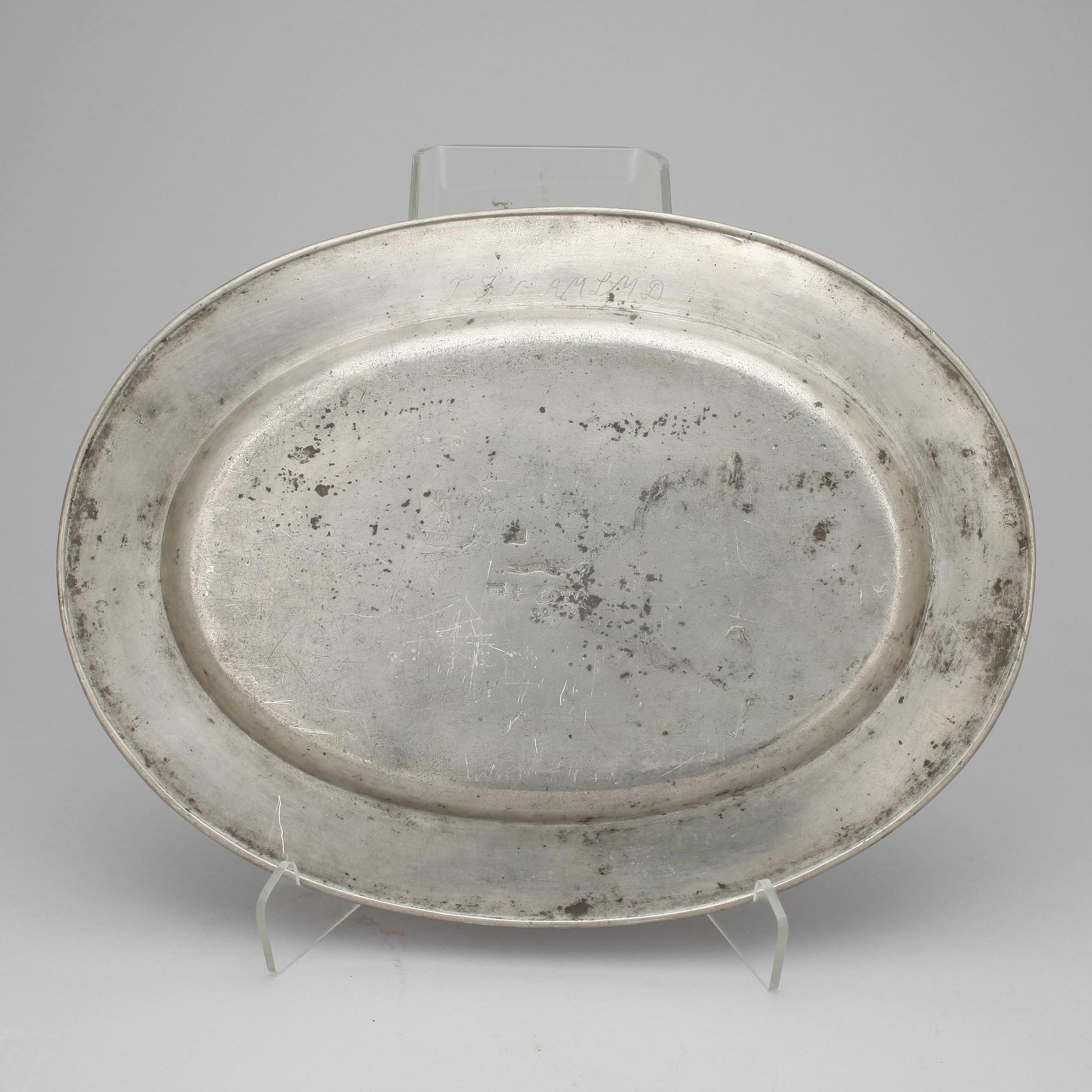 FAT, tenn, Wilhelm Helleday, Stockholm, 1792.