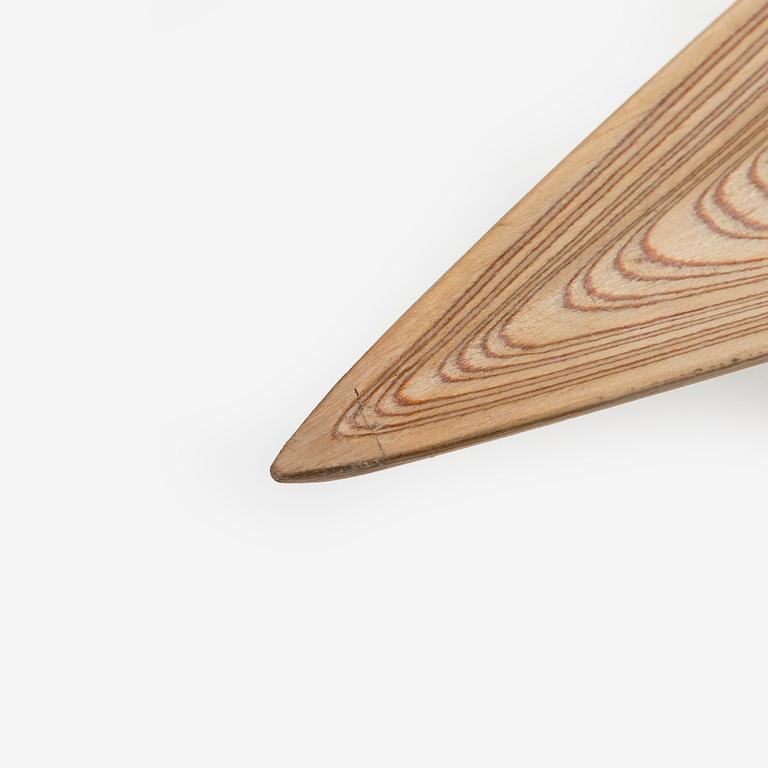 Tapio Wirkkala, A plywood dish, unsigned.