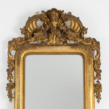 Mirror, late 19th century.