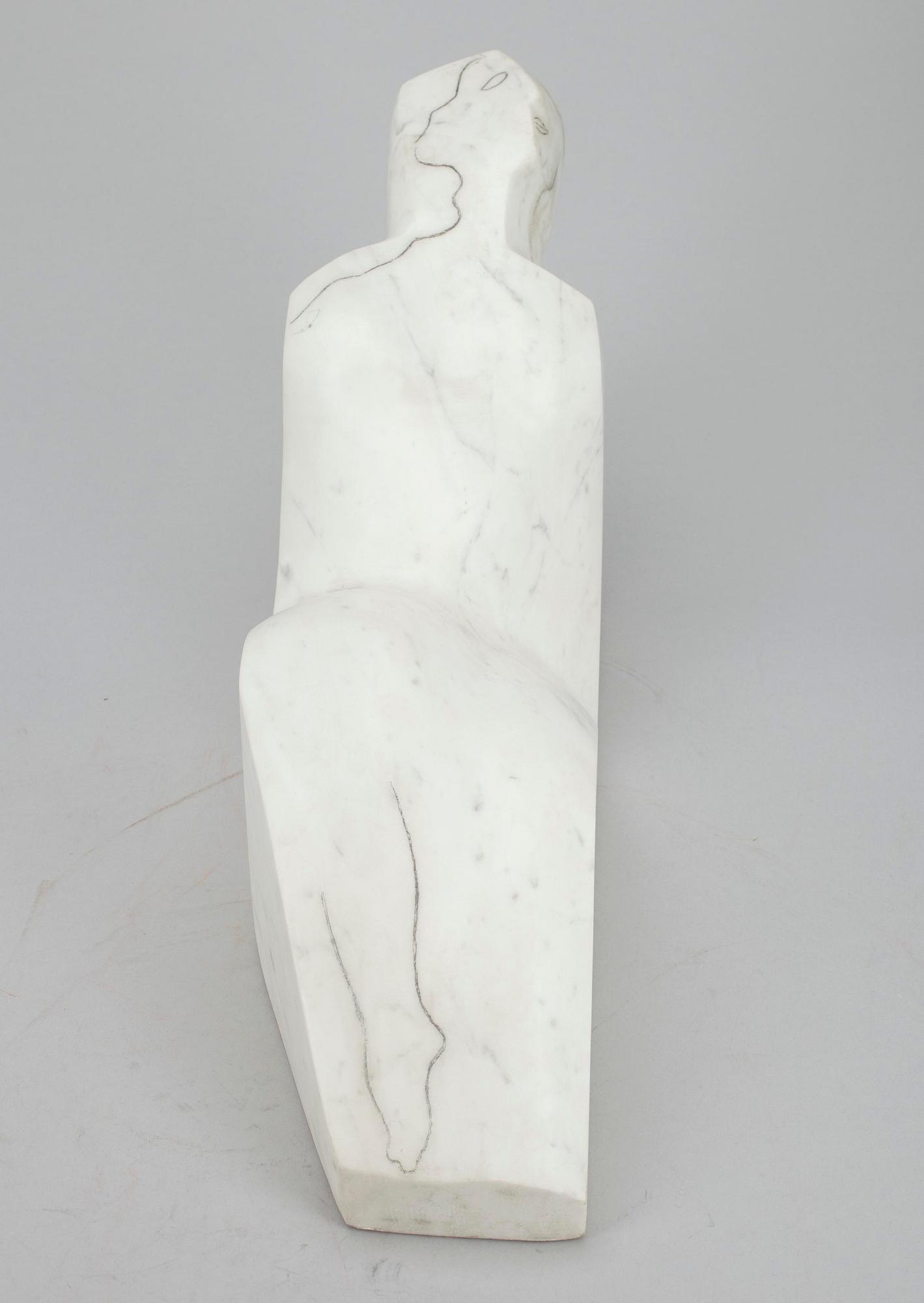 LEENA TURPEINEN-KITULA, skulptur, marmor, numrerad 1/1, signerad och daterad -92.