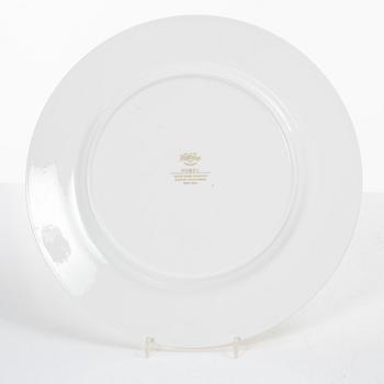 Karin Björquist, dessert plates, 12 pcs, "Nobel", Rörstrand/Gustavsberg.