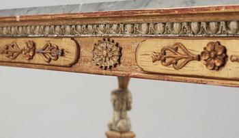 KONSOLBORD. Sengustavianskt stockholmsarbete, omkring år 1800.