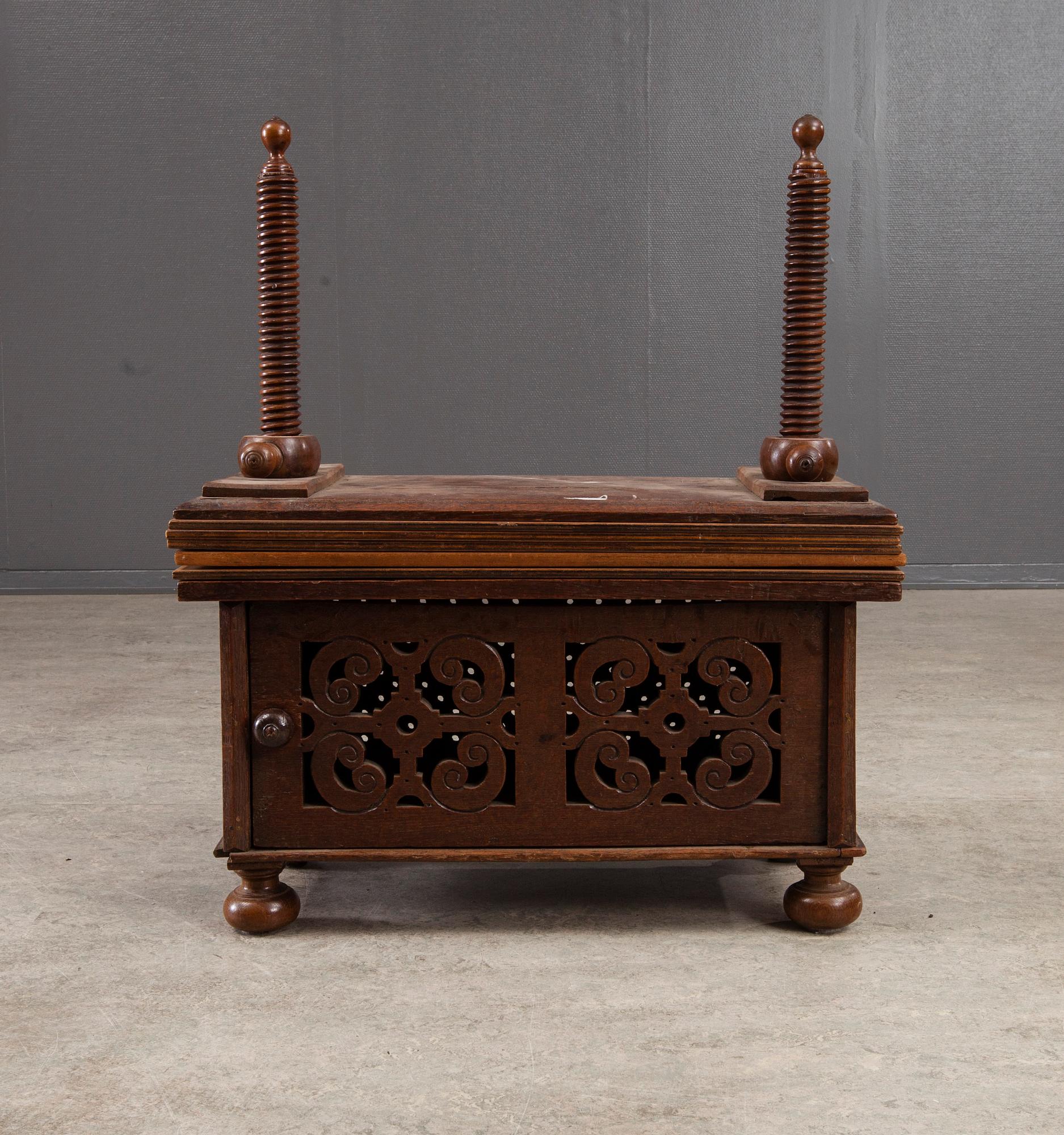 LINNEPRESS, Holland/Tyskland 1800-tal.