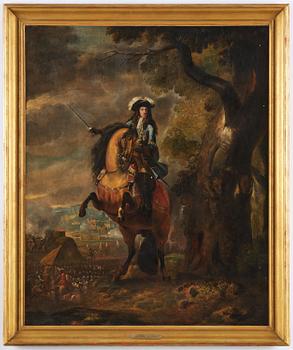 Alexander van Gaalen (Gaelen), hans krets, Wilhelm III av Oranien i slaget vid Boyne 1690.
