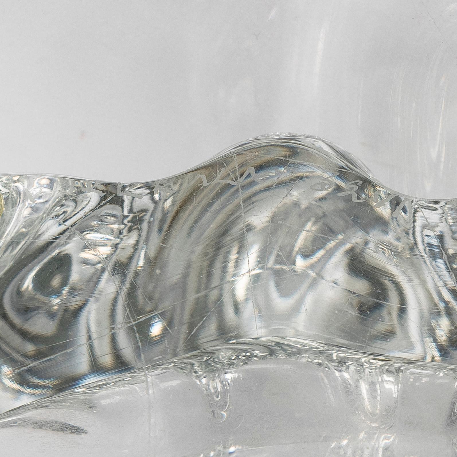 Tapio Wirkkala, maljakko, "Kalvolan kanto", signeerattu Tapio Wirkkala 3241.