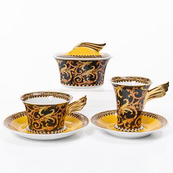 Versace, a 24 piece 'Barocco' tea and coffee service, Rosenthal, Germany.
