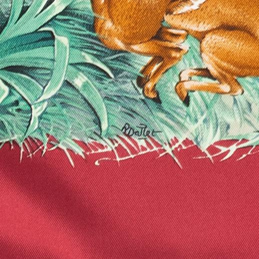 Hermès, scarf, "Equateur".