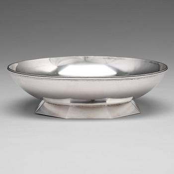 144. Wiwen Nilsson, a sterling bowl "The King's bowl" (Kungaskålen), Lund Sweden 1971.