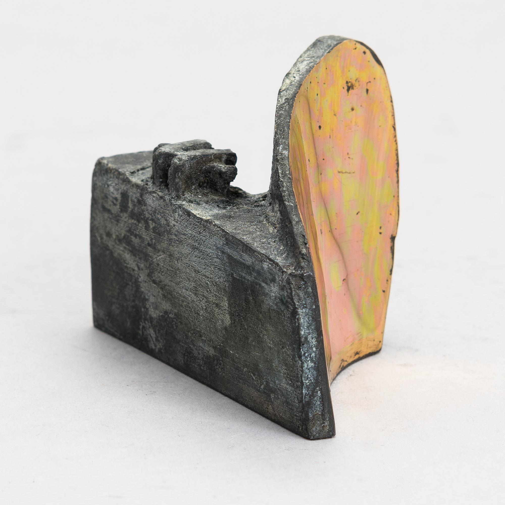 Kain Tapper, bronze, signed and dated -77.