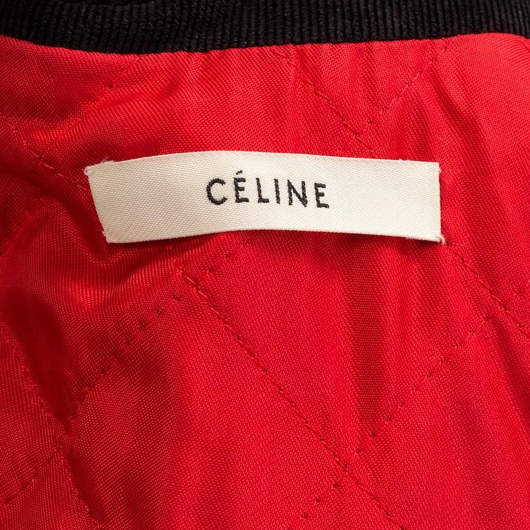 LEATHER JACKET, Celiné, french size 36.