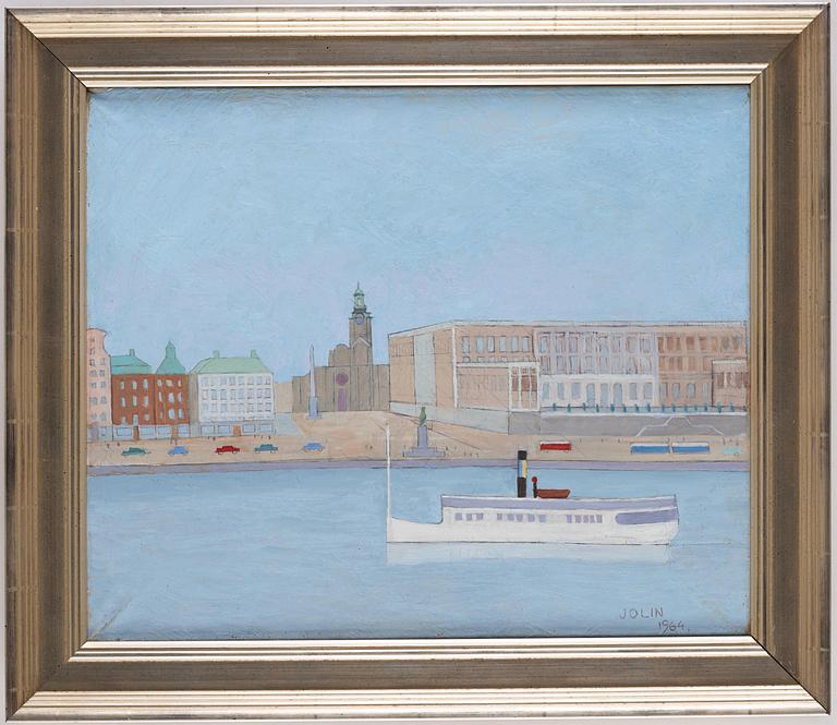 Einar Jolin, View towards Gamla Stan, Stockholm.