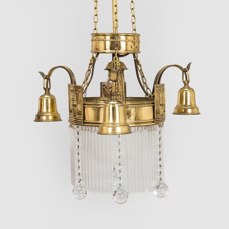 Chandelier, early 20th century.