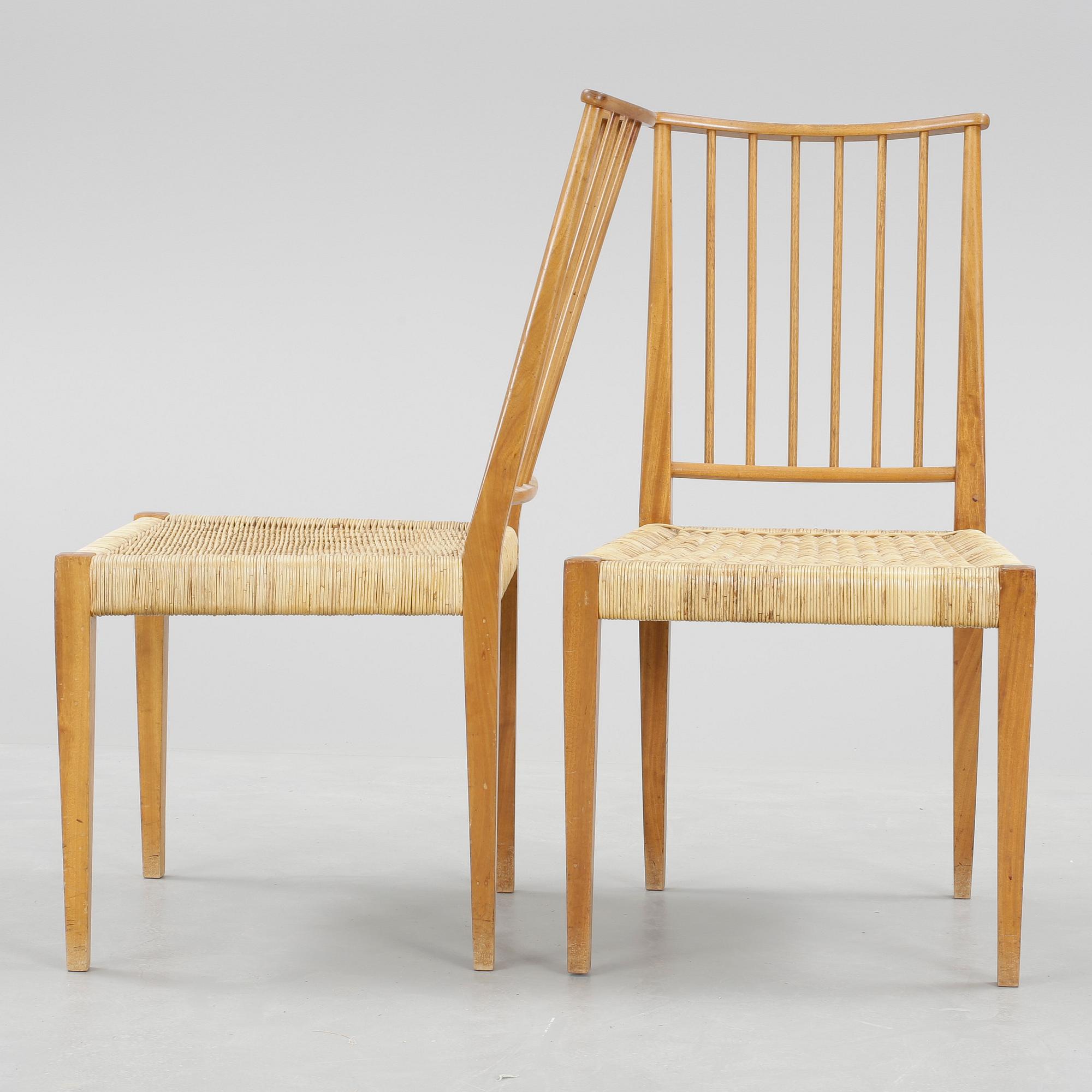 STOLAR, ett par, modell 970, Josef Frank, Svenskt Tenn.