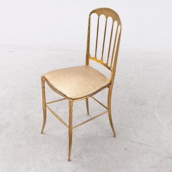 Eight Chiavari style chairs, Italy, second half of the 20th century.