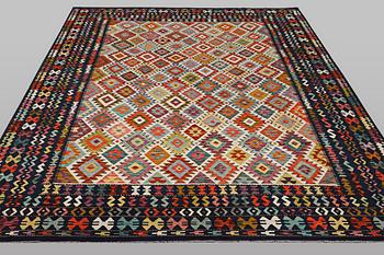 A carpet, Kilim, ca 391 x 303 cm.