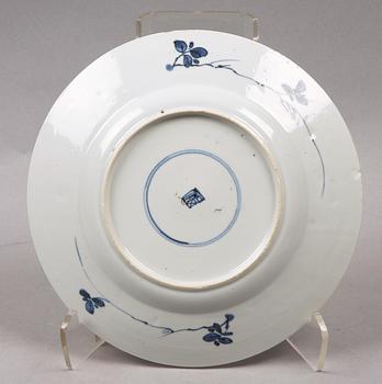 TALLRIK, porslin, Kina, Kangxi (1662-1722).