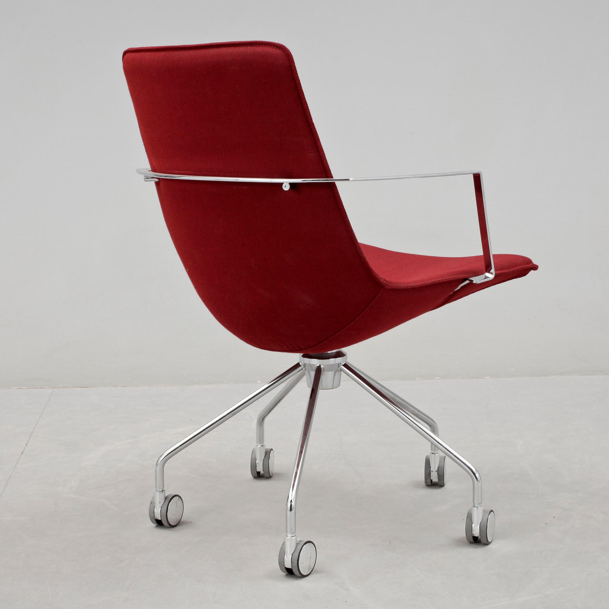 KARMSTOL, "Comet Fivestar" (låg rygg), Gunilla Allard, Lammhults, 2010.