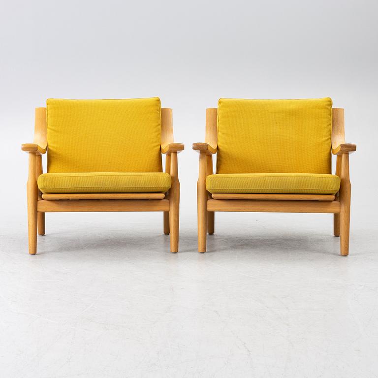 Hans J. Wegner, Hans Wegner, fåtöljer, ett par, modell GE 530, Getama, Gested, Danmark, 1900-talets andra hälft.