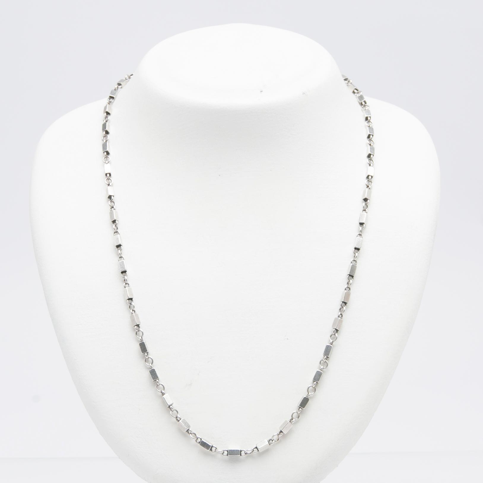 Wiwen Nilsson, necklace, sterling silver, Lund, 1948.