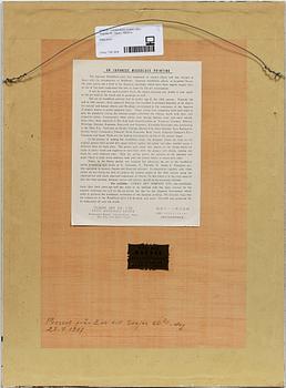 CHOBUNSAI EISHI, efter, färgträsnitt, Japan, 1900-tal.