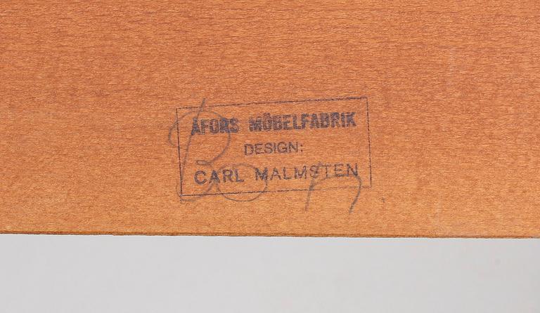 SÄNGGAVLAR, 2 par, Carl Malmsten, Åfors möbelfabrik, 1900-talets andra hälft.