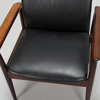 A 'Diplomat' armchair by Finn Juhl, France & Sons, Denmark. Designed 1961.
