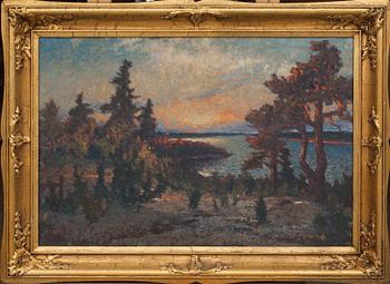 FRANS GARD, oljemålning.
