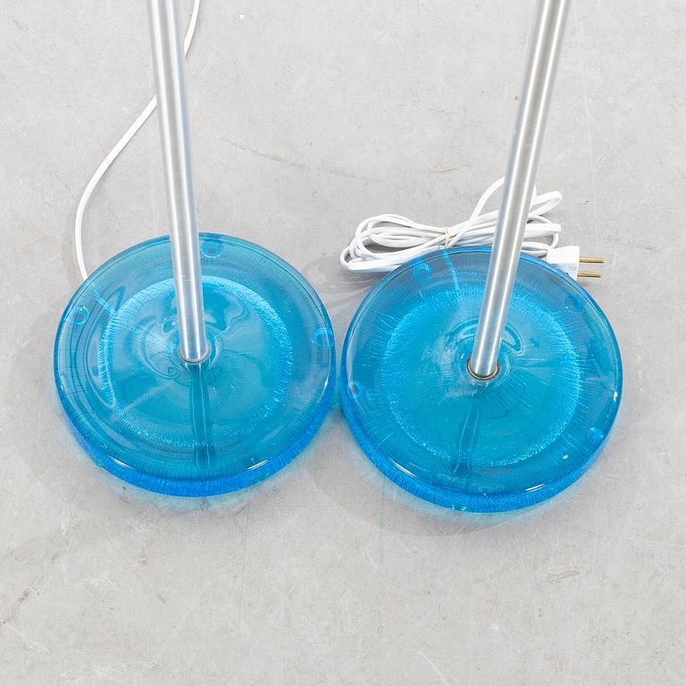 CARL FAGERLUND, golvlampor ett par 1900-talets andra hälft.