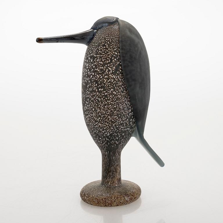 Oiva Toikka, glasfågel, "Heron", signerad O. Toikka Nuutajärvi.