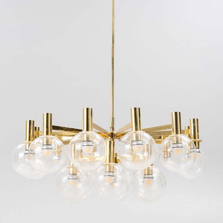 A chandelier, Ott International, Germany, second half of the 20th Century.